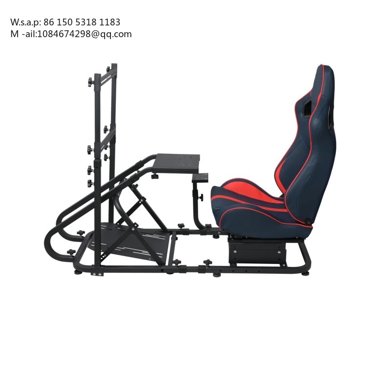 Sim Racing Seat Bucket Cockpit - 1012F Stand Setir Sim Racing dengan