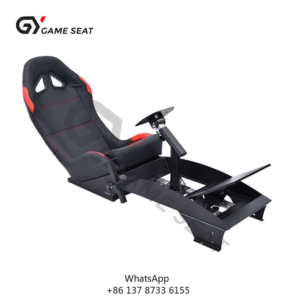 Sim Racing Seat Bucket Cockpit - Kursi Bucket Lipat Hitam GY046 yang