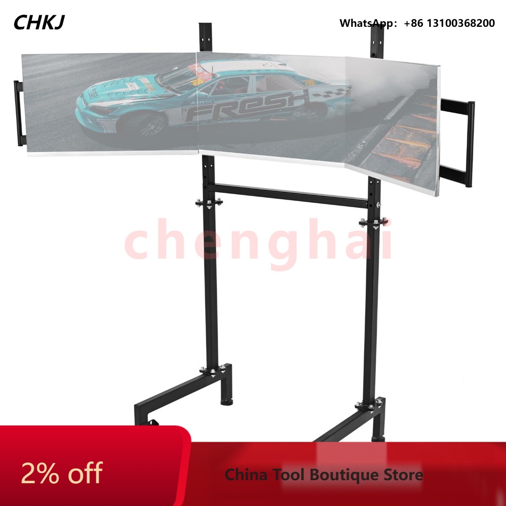 Triple Monitor Stand Sim Racing - Stand sim racing triple M dengan