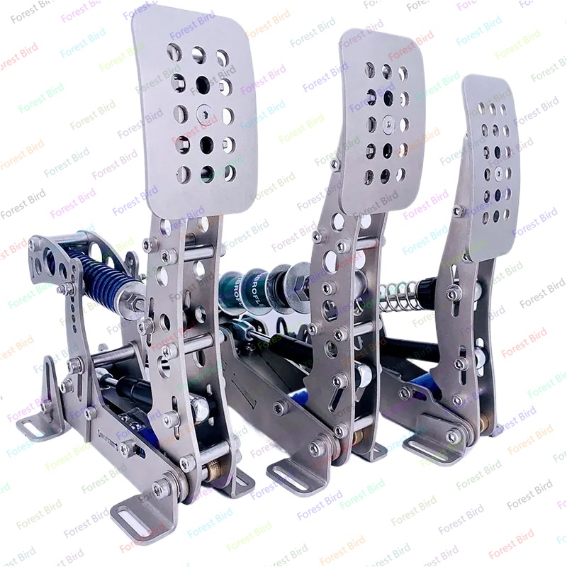 Sim Racing Pedals Load Cell Hydraulic - Pedal balap Sim 3 buah, Pedal
