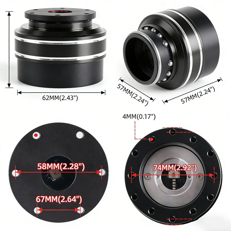 Racing Wheel Quick Release Hub 70Mm - Super Sale Adaptor Hub Lepas Cepat