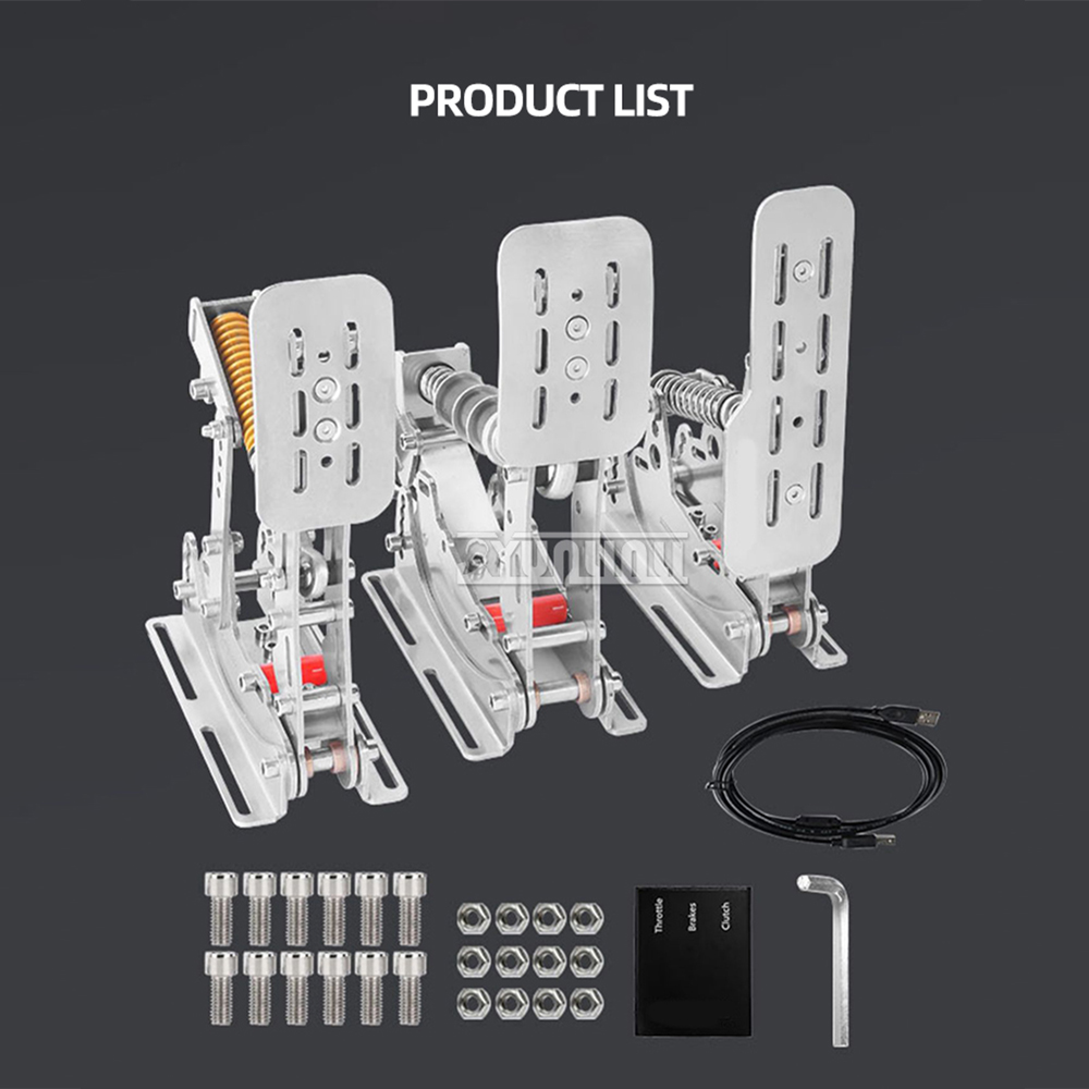 Sim Racing Pedals Load Cell Hydraulic - Sim Racing Pedal PC Racing Simulator