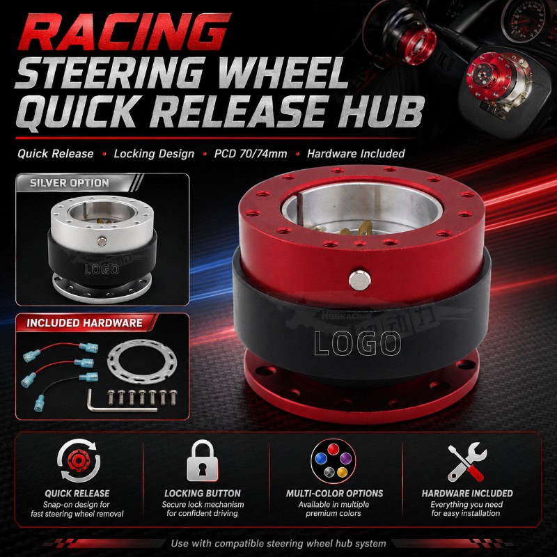 Adaptor Hub Pelepas Cepat Seti - Racing Wheel Quick Release Hub 70Mm ulasan dan harga