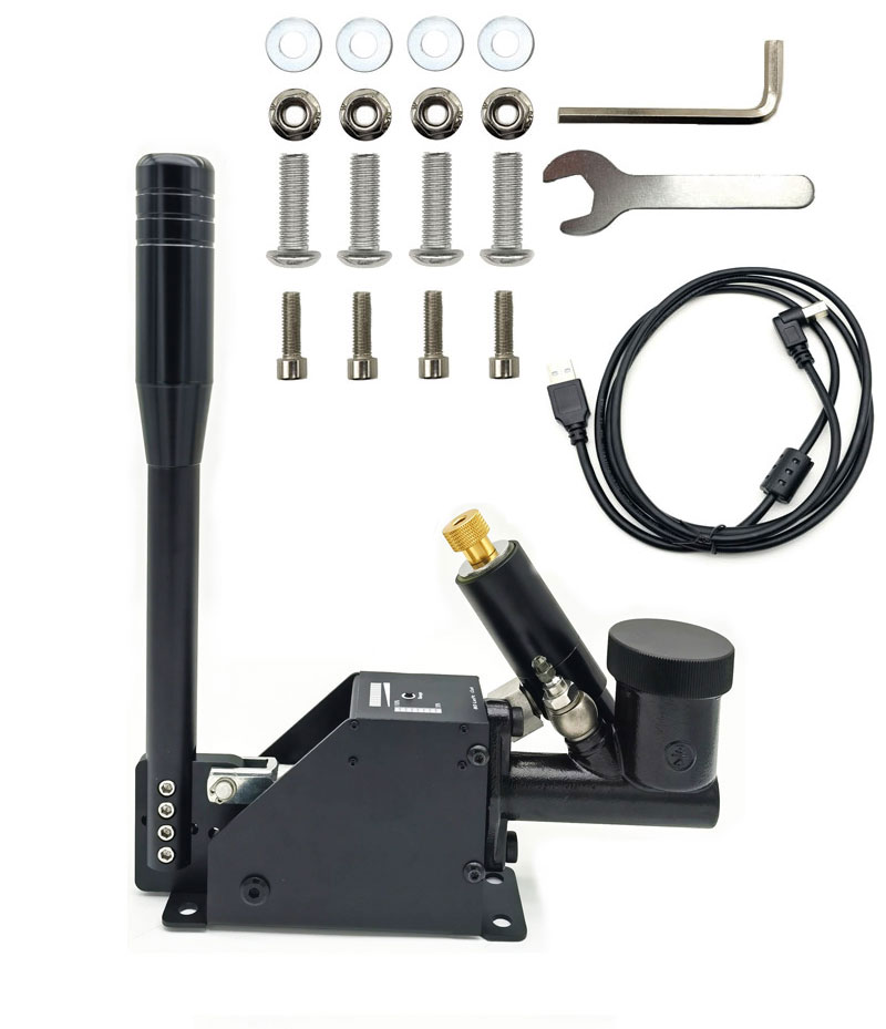 SIM Rem Tangan Hidrolik Game B - Handbrake Usb Sim Racing Drift ulasan dan harga