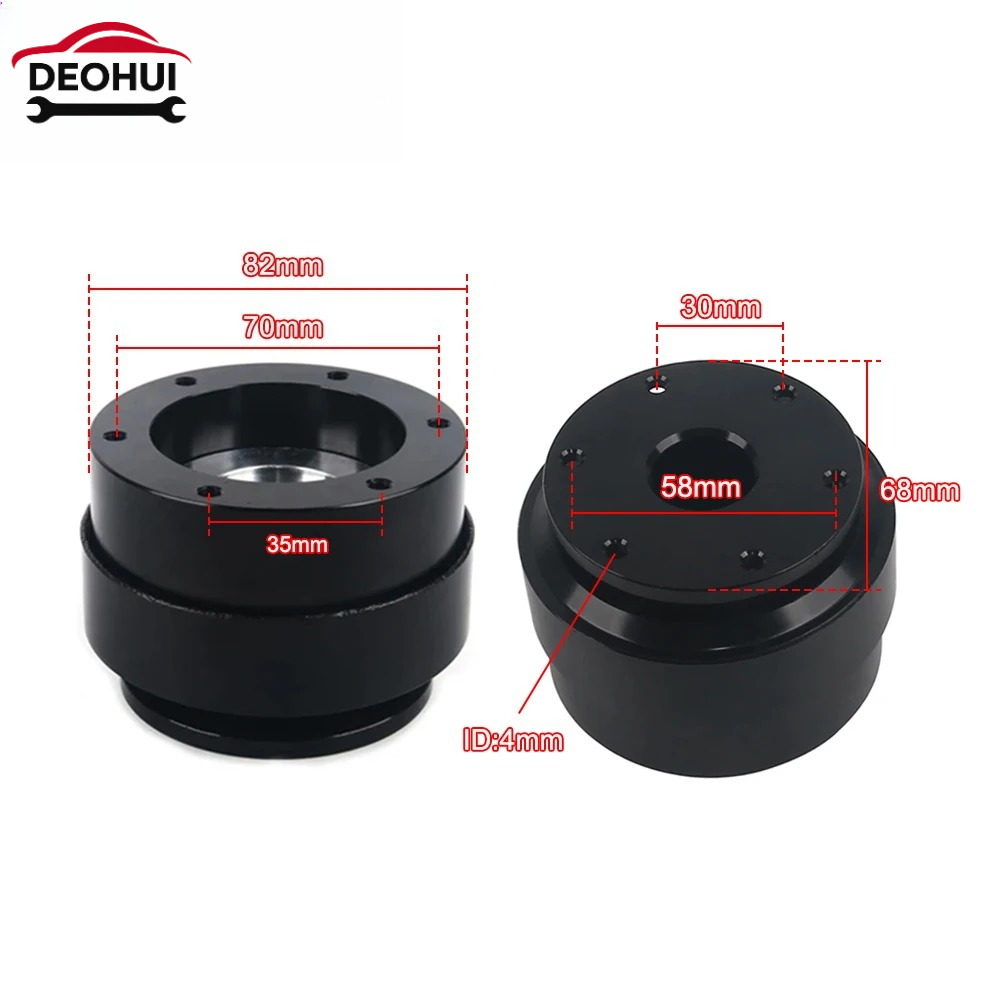 CSDOH 70mm 6 Lubang Adaptor Hu - Racing Wheel Quick Release Hub 70Mm ulasan dan harga