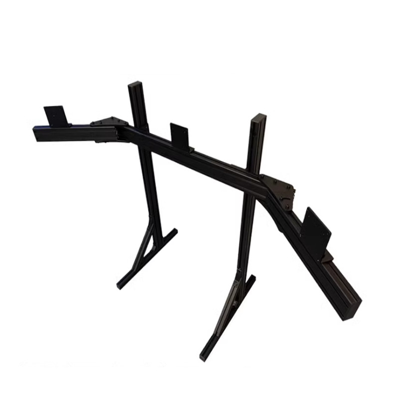 Dudukan Monitor Ganda, Lengan  - Triple Monitor Stand Sim Racing ulasan dan harga