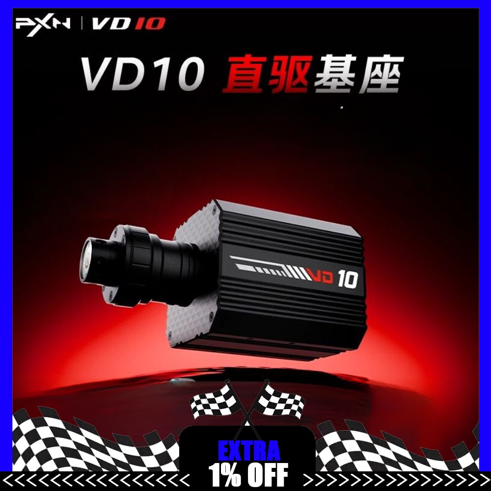 Setir Game PXN VD10 Servo Dire - Direct Drive Racing Wheel Base 10Nm ulasan dan harga