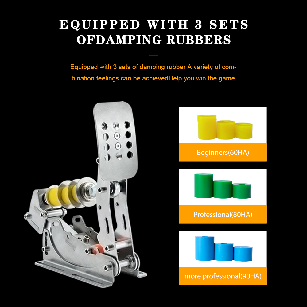 Pedal SIMJACK UT Pedal Sim Rac - Sim Racing Pedals Load Cell Hydraulic ulasan dan harga