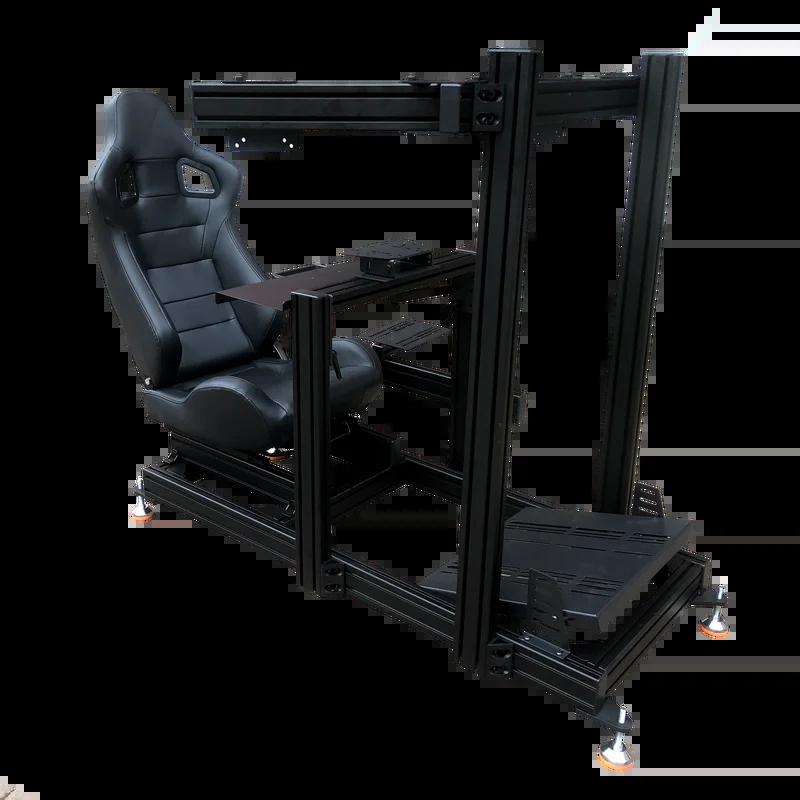 Dudukan Layar TV Simulator Sim - Triple Monitor Stand Sim Racing ulasan dan harga