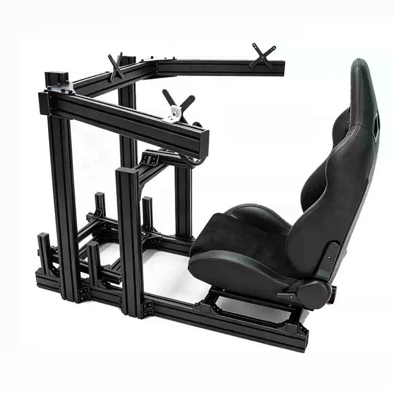 No Shake Standalone & Cockpit  - Triple Monitor Stand Sim Racing ulasan dan harga