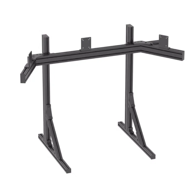 Dudukan Monitor Tiga Layar den - Triple Monitor Stand Sim Racing ulasan dan harga
