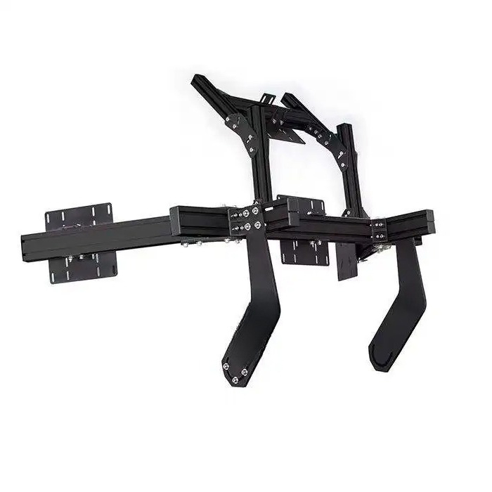 No Shake Standalone & Cockpit  - Triple Monitor Stand Sim Racing ulasan dan harga
