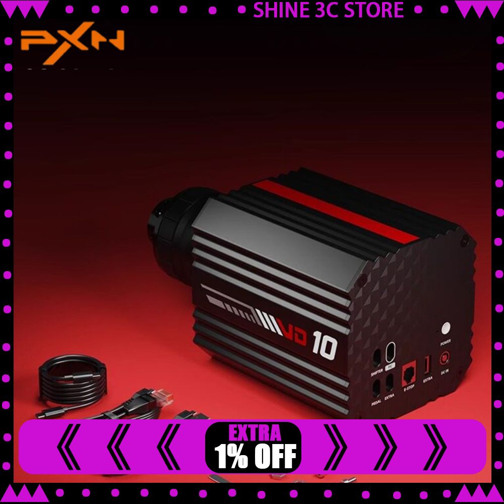 Setir Game PXN VD10 Servo Dire - Direct Drive Racing Wheel Base 10Nm ulasan dan harga