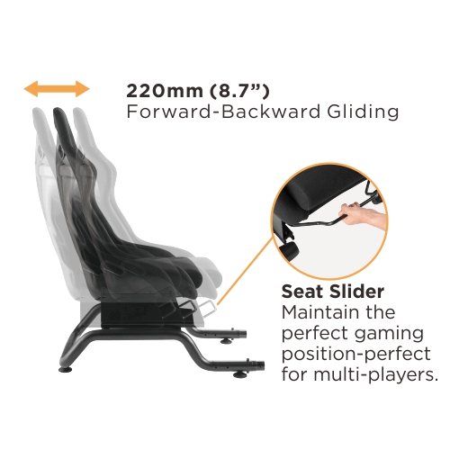 Kursi Simulator Balap LRS06-BS - Sim Racing Seat Bucket Cockpit ulasan dan harga