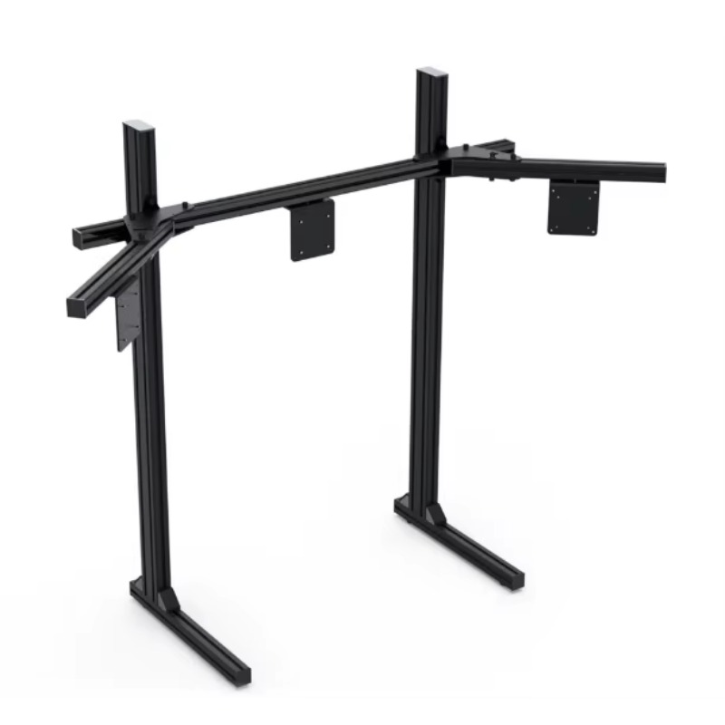 Dudukan Monitor Tiga Layar unt - Triple Monitor Stand Sim Racing ulasan dan harga