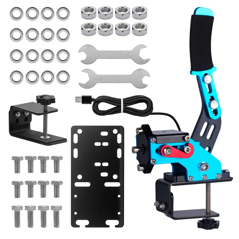 Rem tangan mekanik Usb Simraci - Handbrake Usb Sim Racing Drift ulasan dan harga